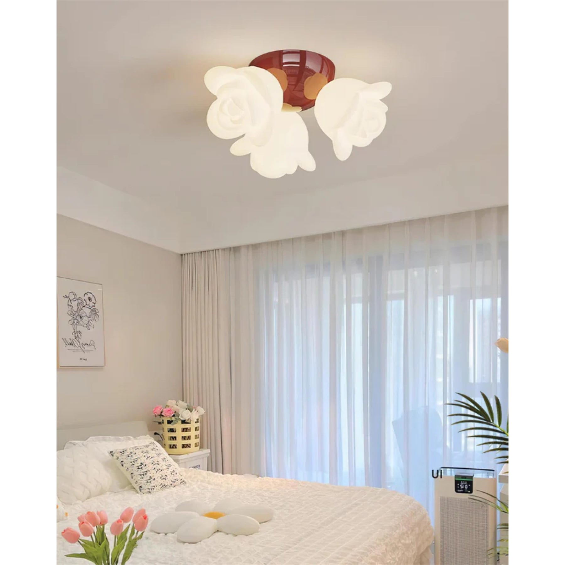 Alysa Flower Ceiling Light