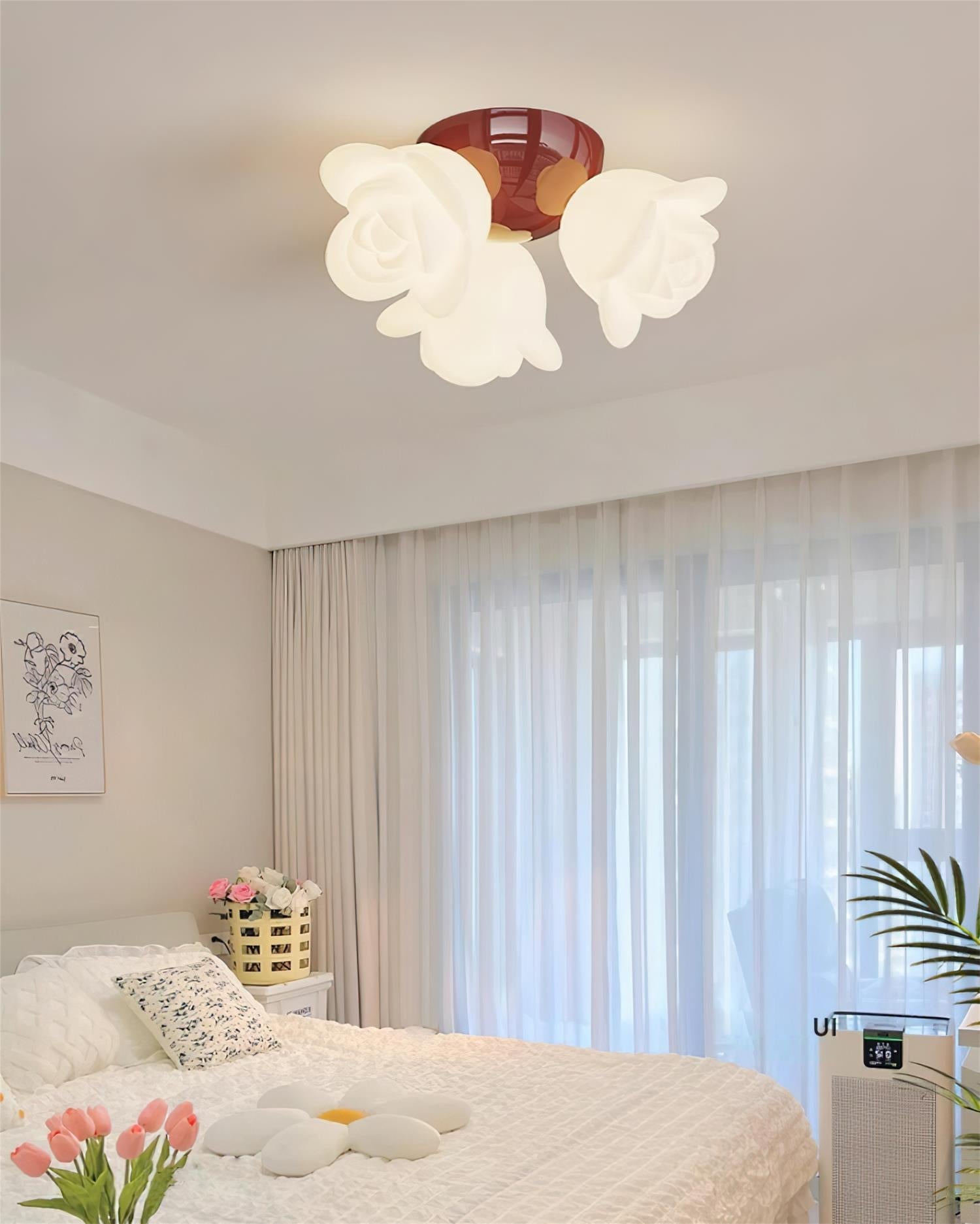 Alysa Flower Ceiling Light