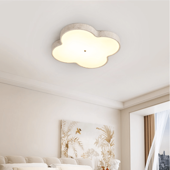 Wolk Design Travertine Ceiling Light