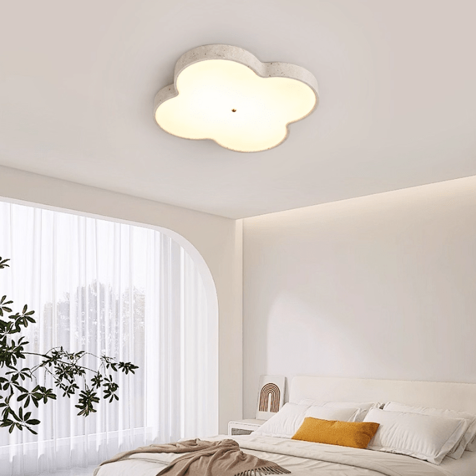 Wolk Design Travertine Ceiling Light