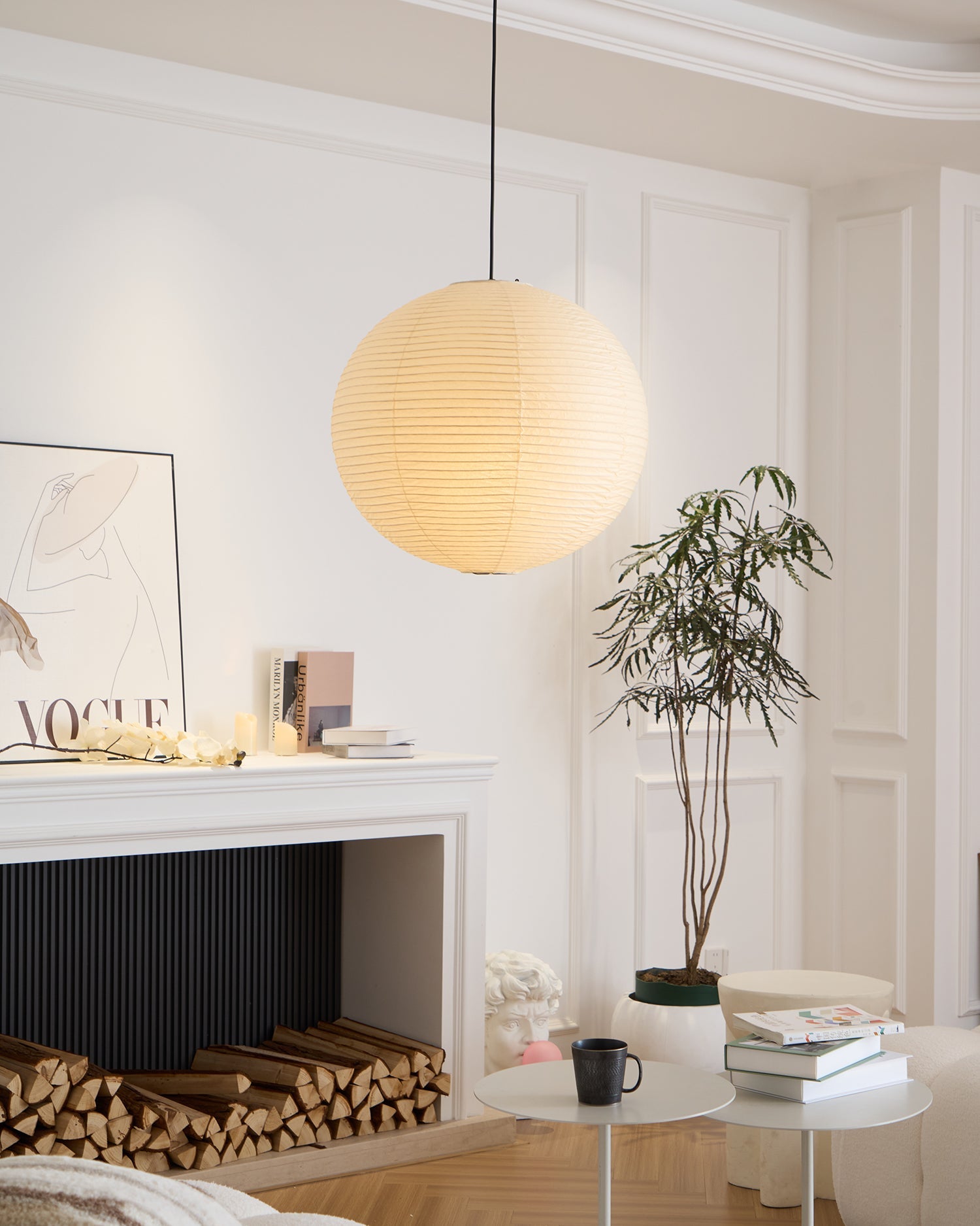 Delmi Paper Pendant Light