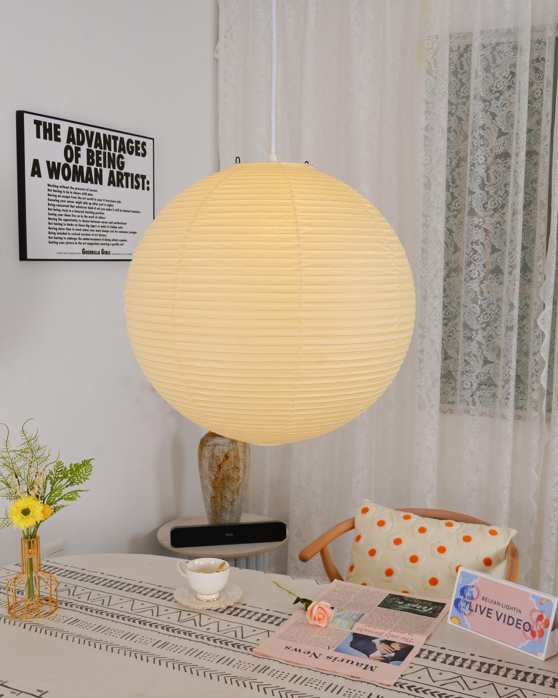 Delmi Paper Pendant Light