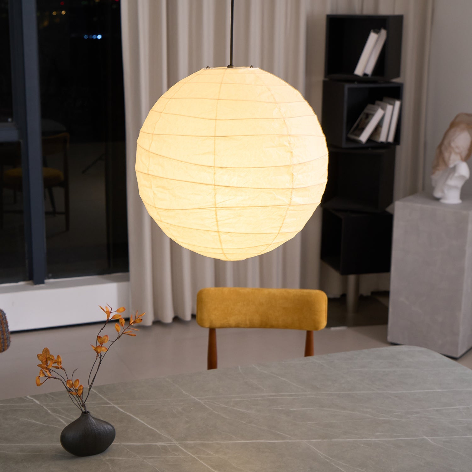Yarmereia Paper Pendant Light
