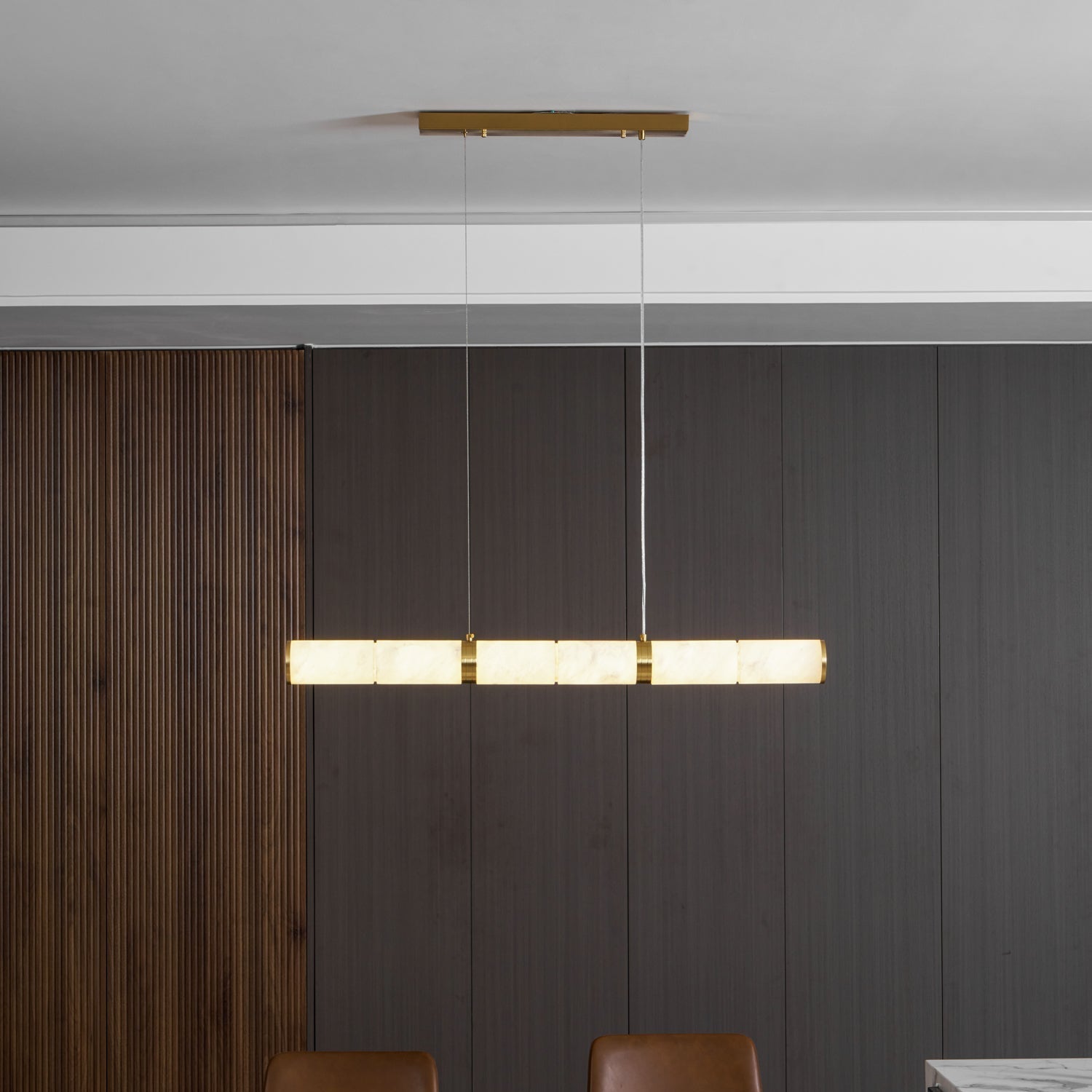 Becoza Alabaster Linear Pendant Light