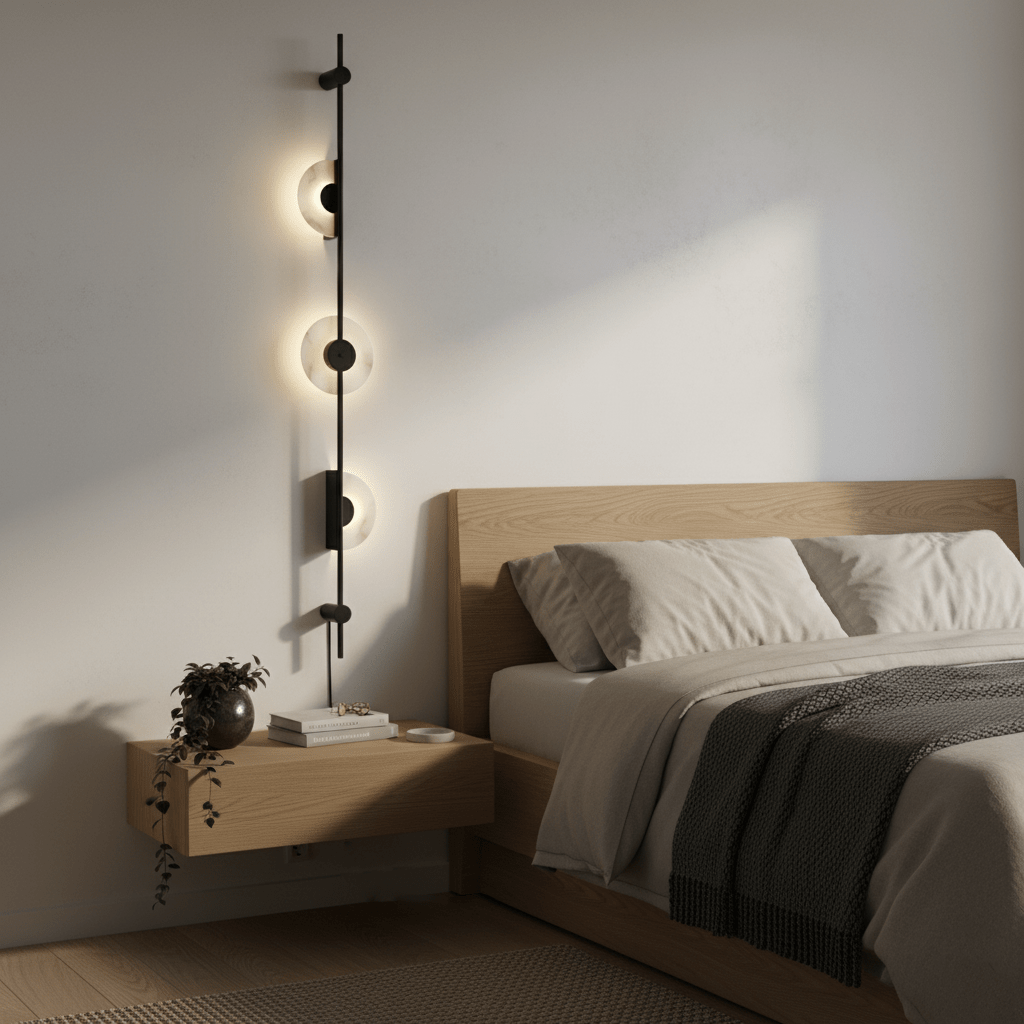 Duelsy Vertical Wall Light With Plug