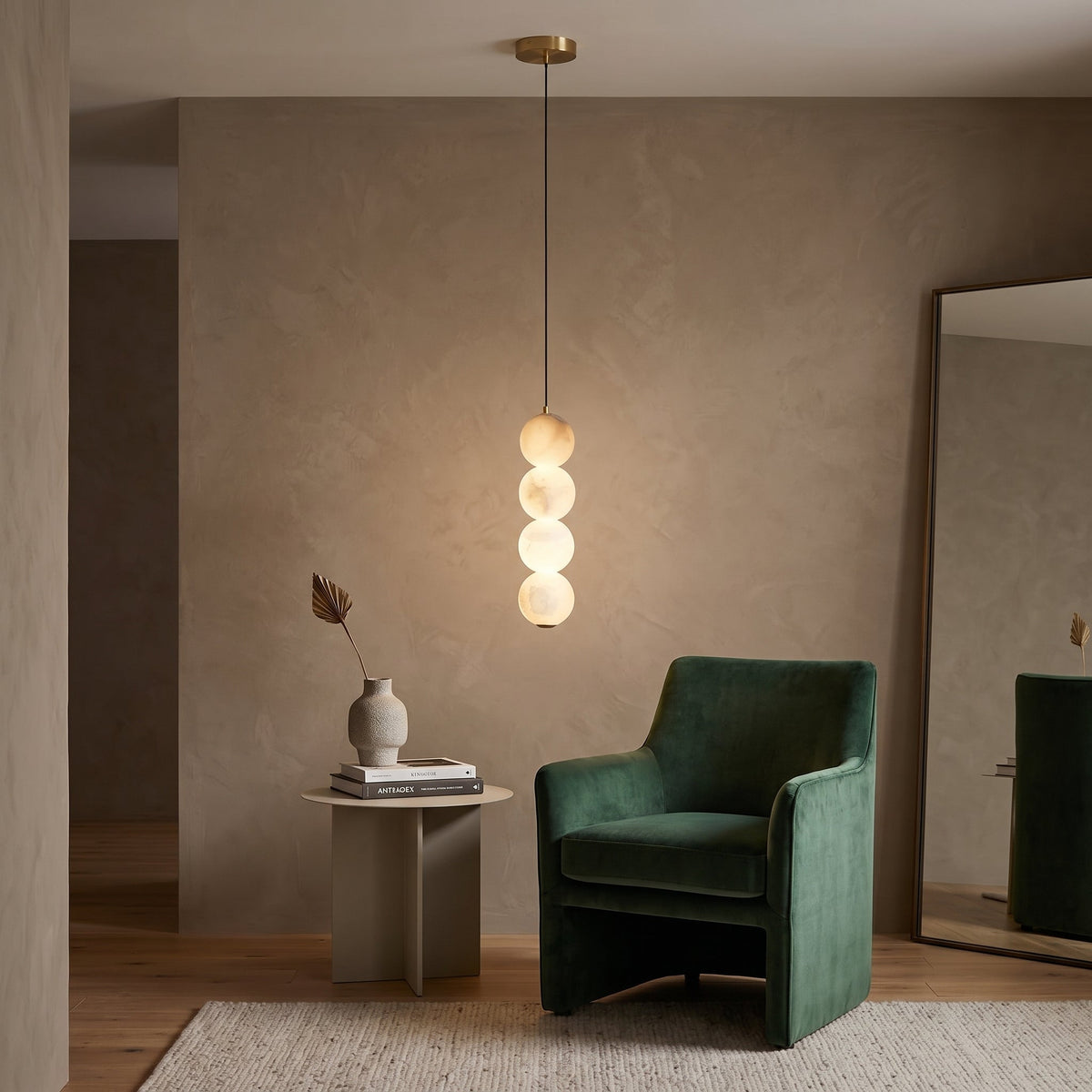 Zorvaan Globe Pendant Light