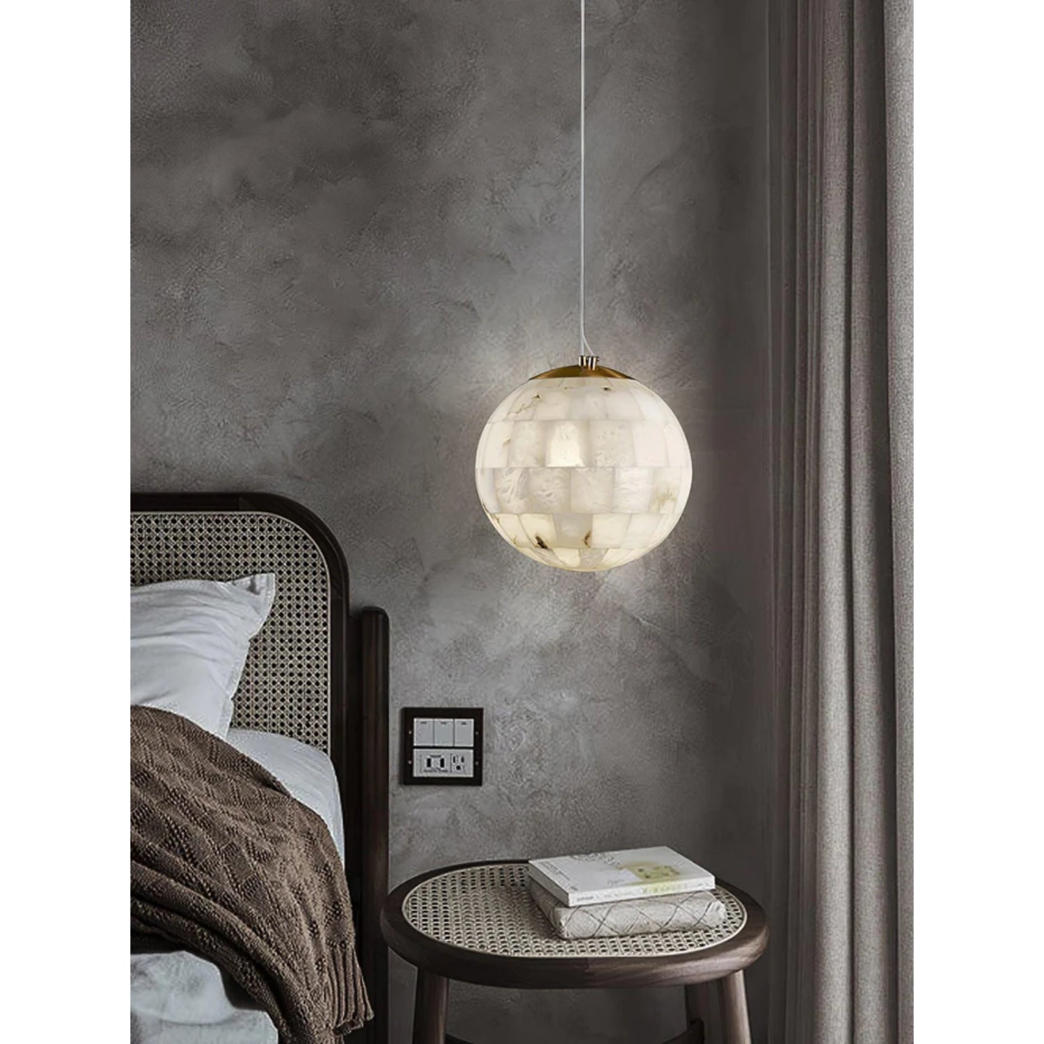 Wescon Alabaster Pendant Light