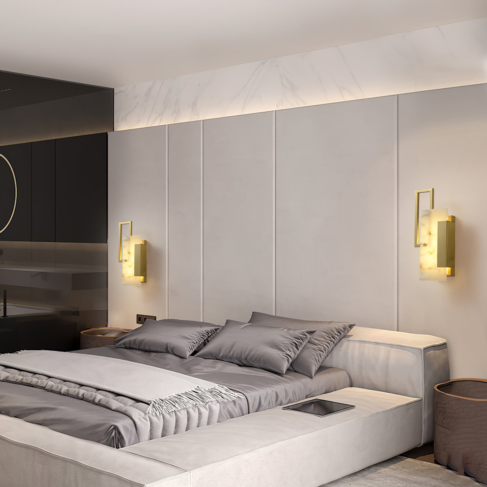 Tomeha Alabaster Wall Light