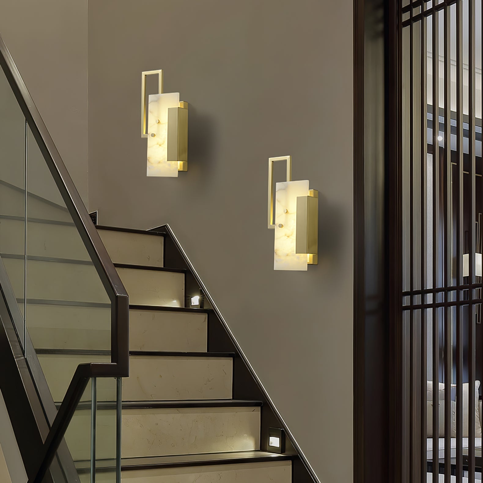 Tomeha Alabaster Wall Light