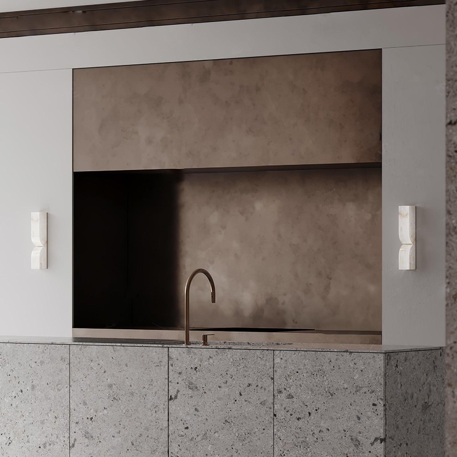 Haria Alabaster Wall Light