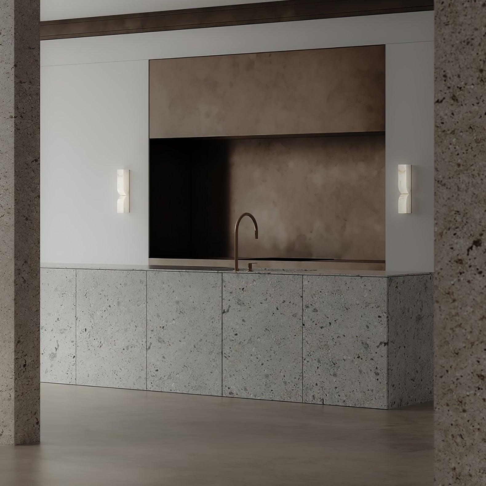 Haria Alabaster Wall Light
