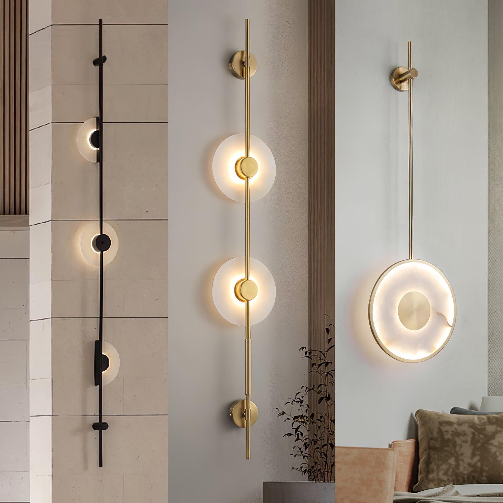 Duelsy Vertical Wall Light With Plug