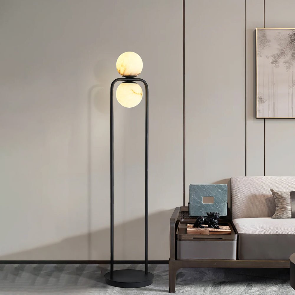 Torisca Alabaster Floor Lamp