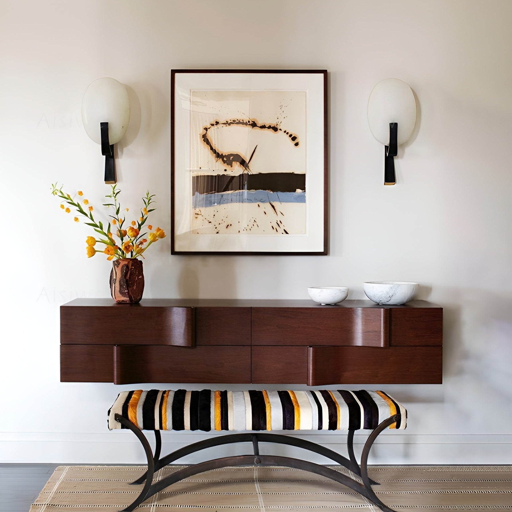Elosi Alabaster Wall Light