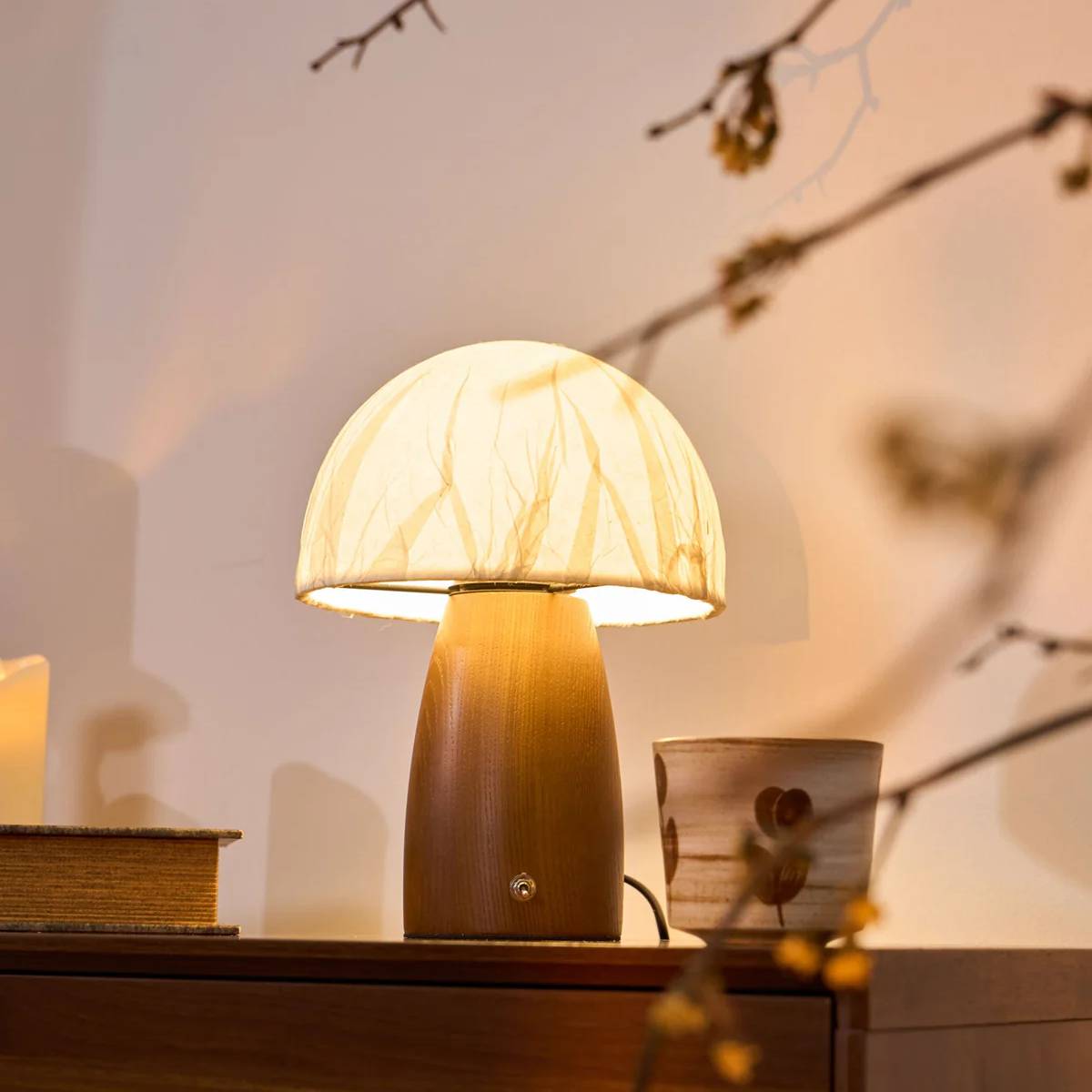 Melsy Mushroom Table Lamp