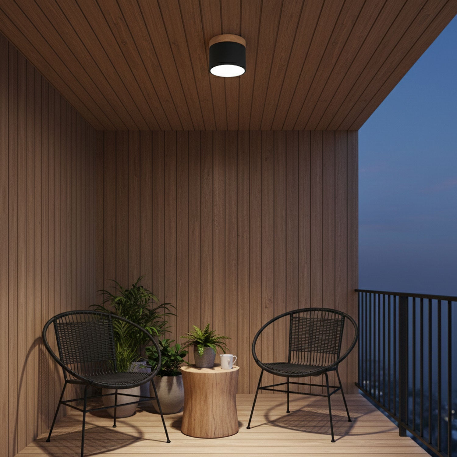 Amfi Cylinder Spotlight Ceiling Light