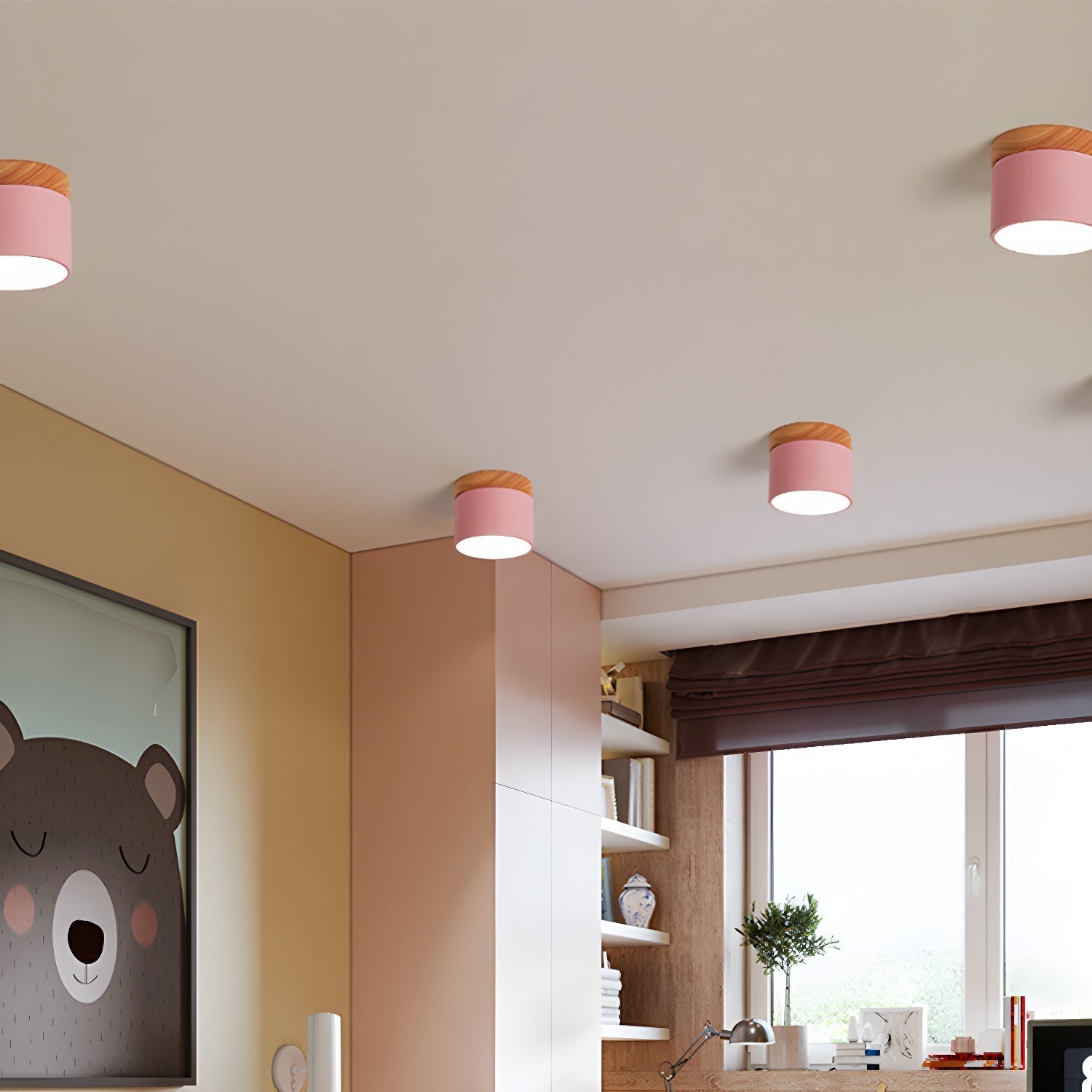 Amfi Cylinder Spotlight Ceiling Light