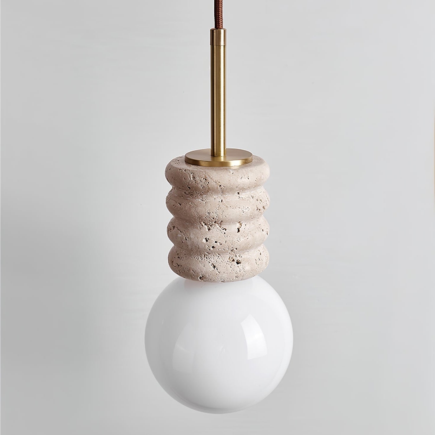 Maliva Natural Stone Pendant Light