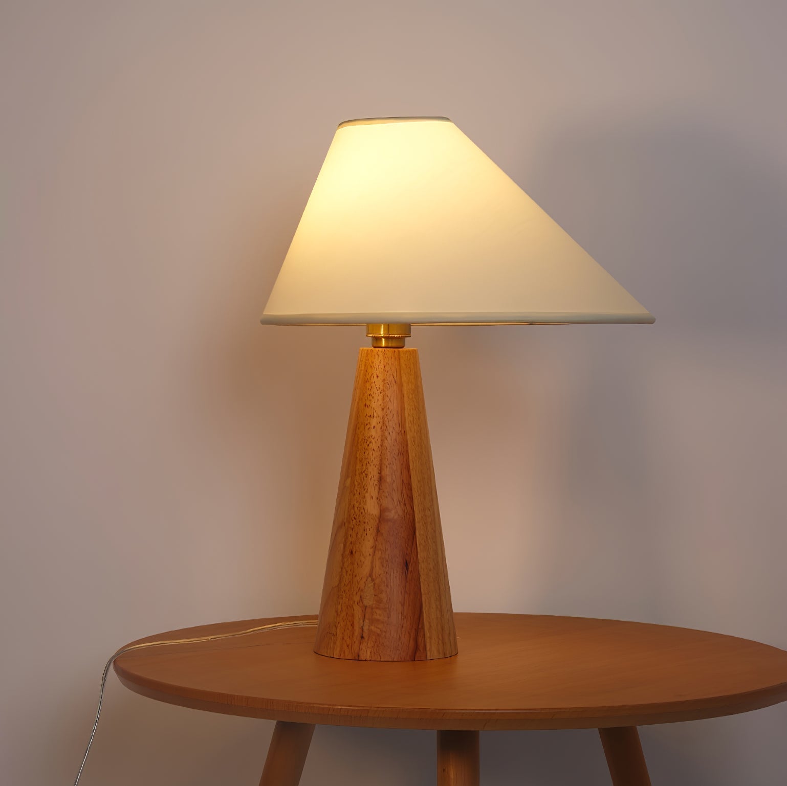 Arelvin Wooden Table Lamp