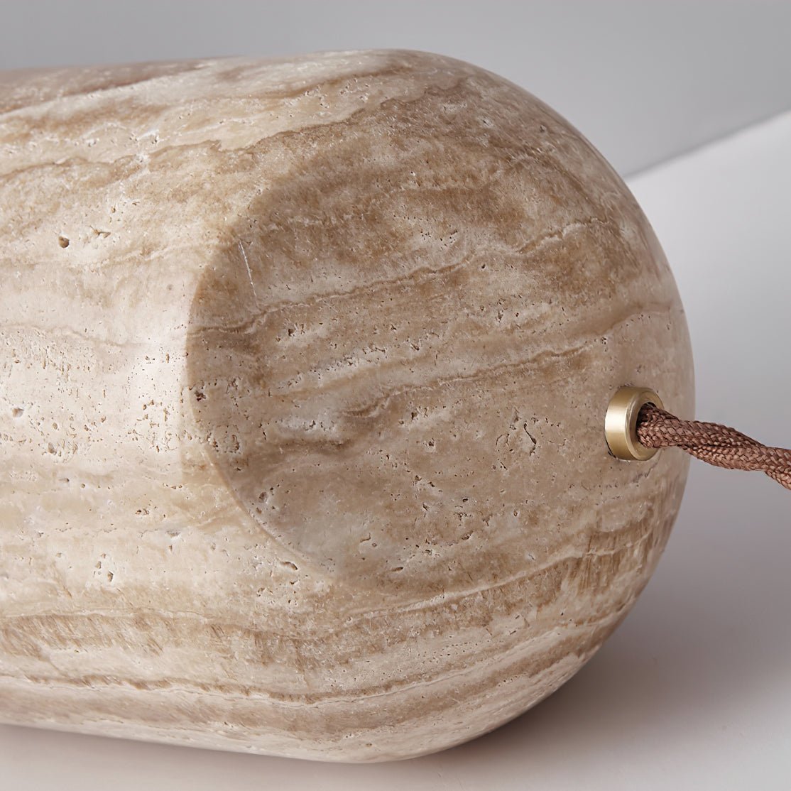 Synel Travertine Table Lamp