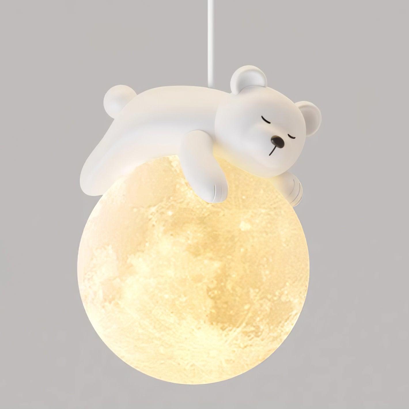 Reclining Panda Pendant Light