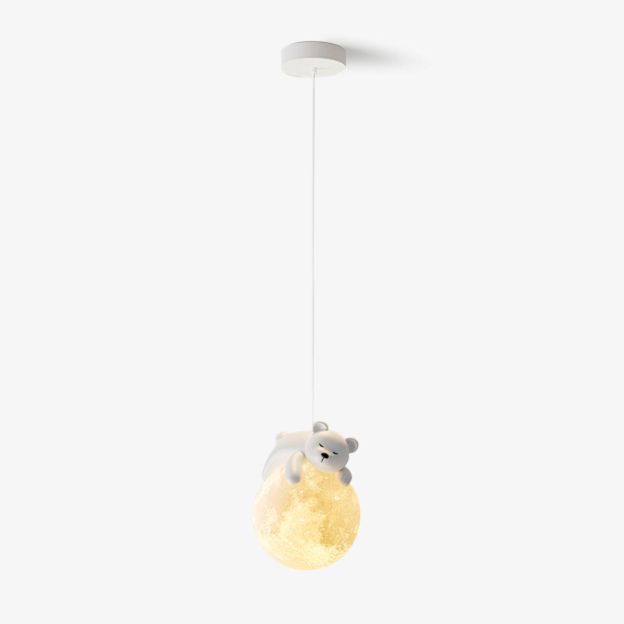 Reclining Panda Pendant Light