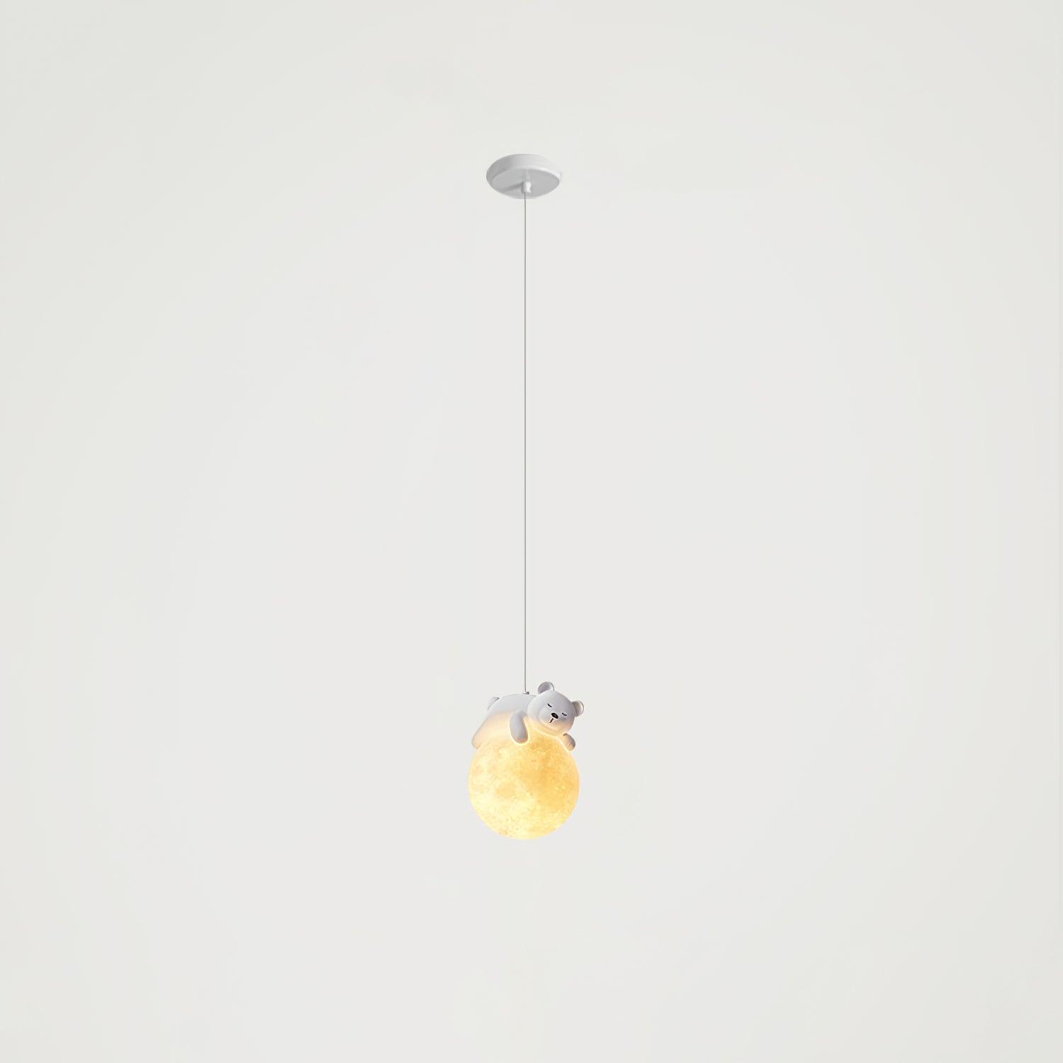 Reclining Panda Pendant Light