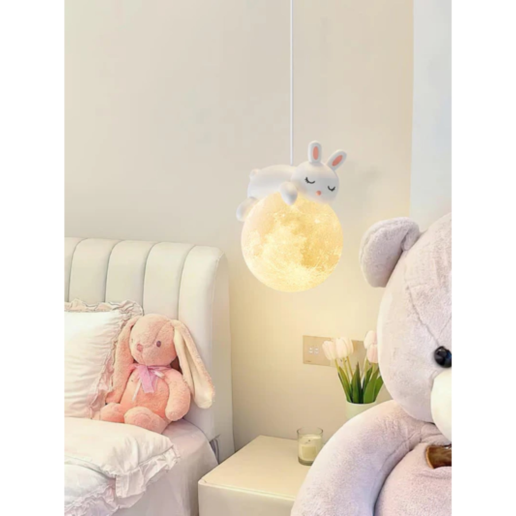 Reclining Panda Pendant Light