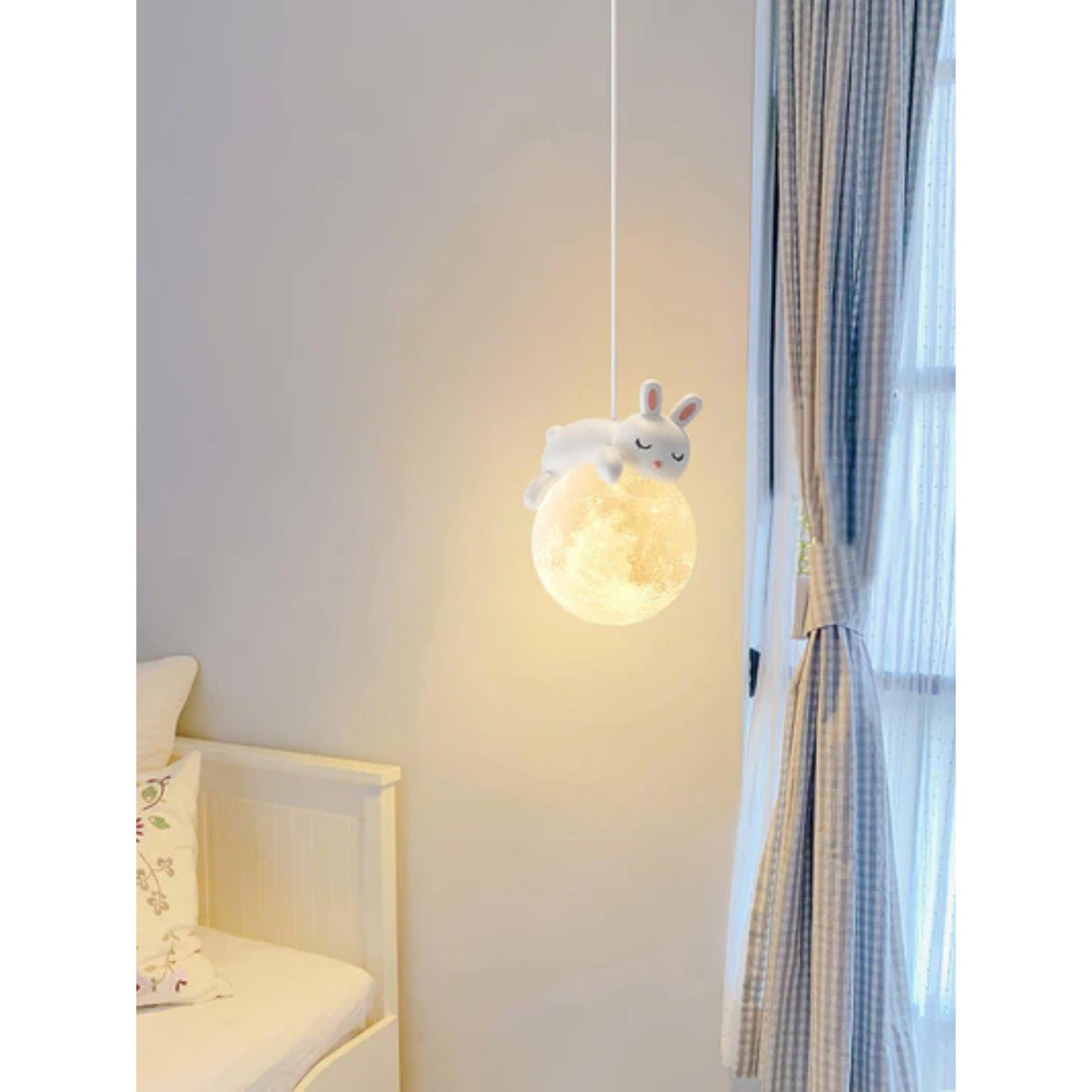 Reclining Panda Pendant Light