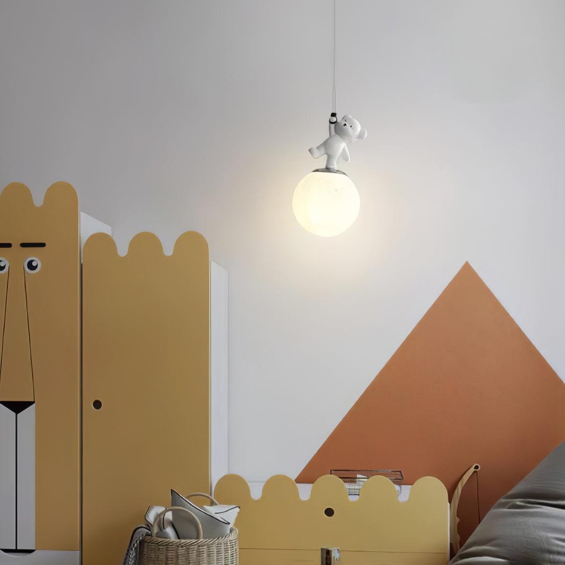 Standing Panda Pendant Light