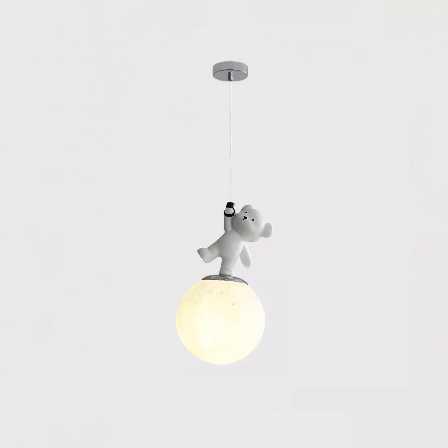 Standing Panda Pendant Light