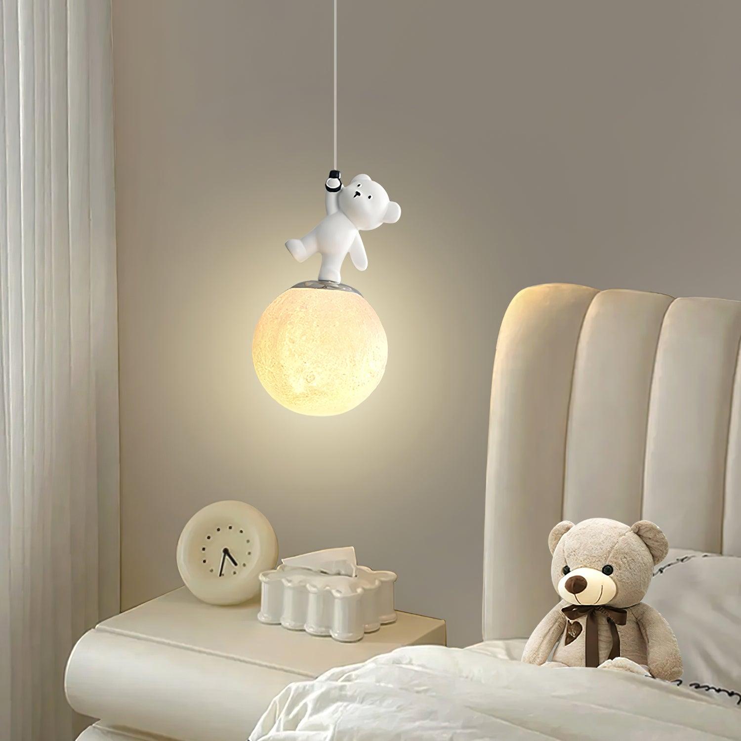 Standing Panda Pendant Light