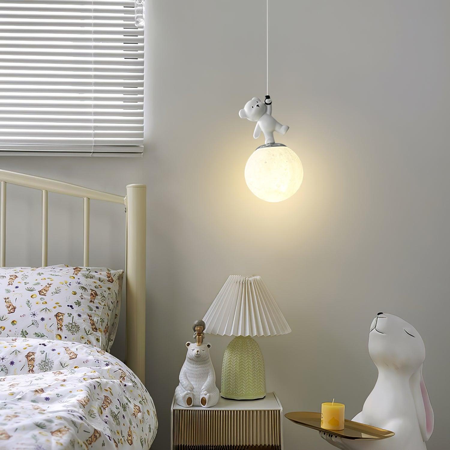 Standing Panda Pendant Light