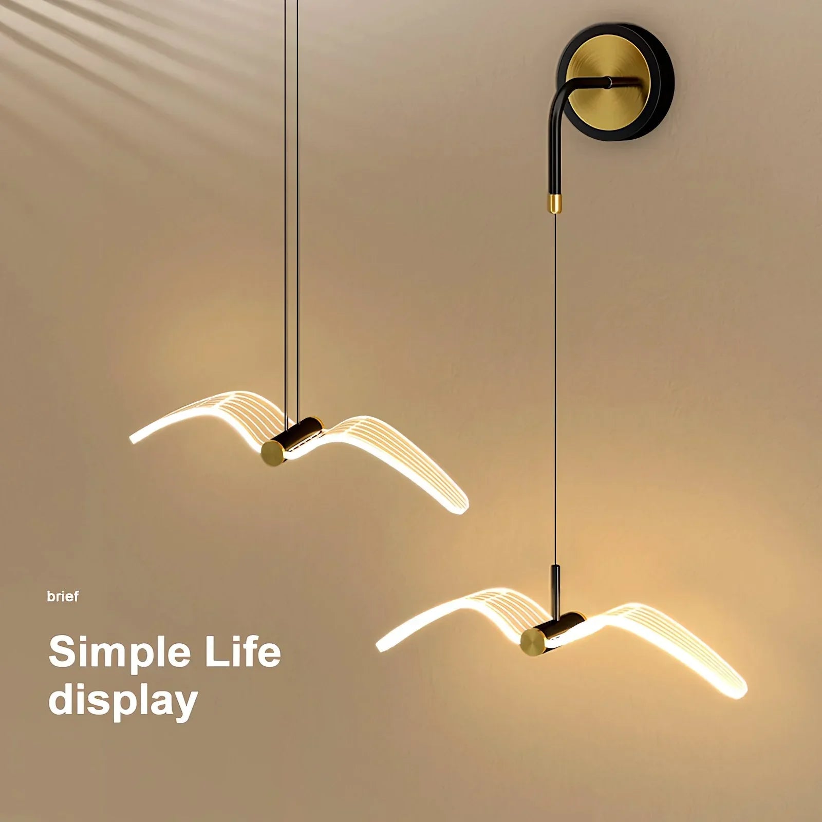 Milze Bird Wall Light