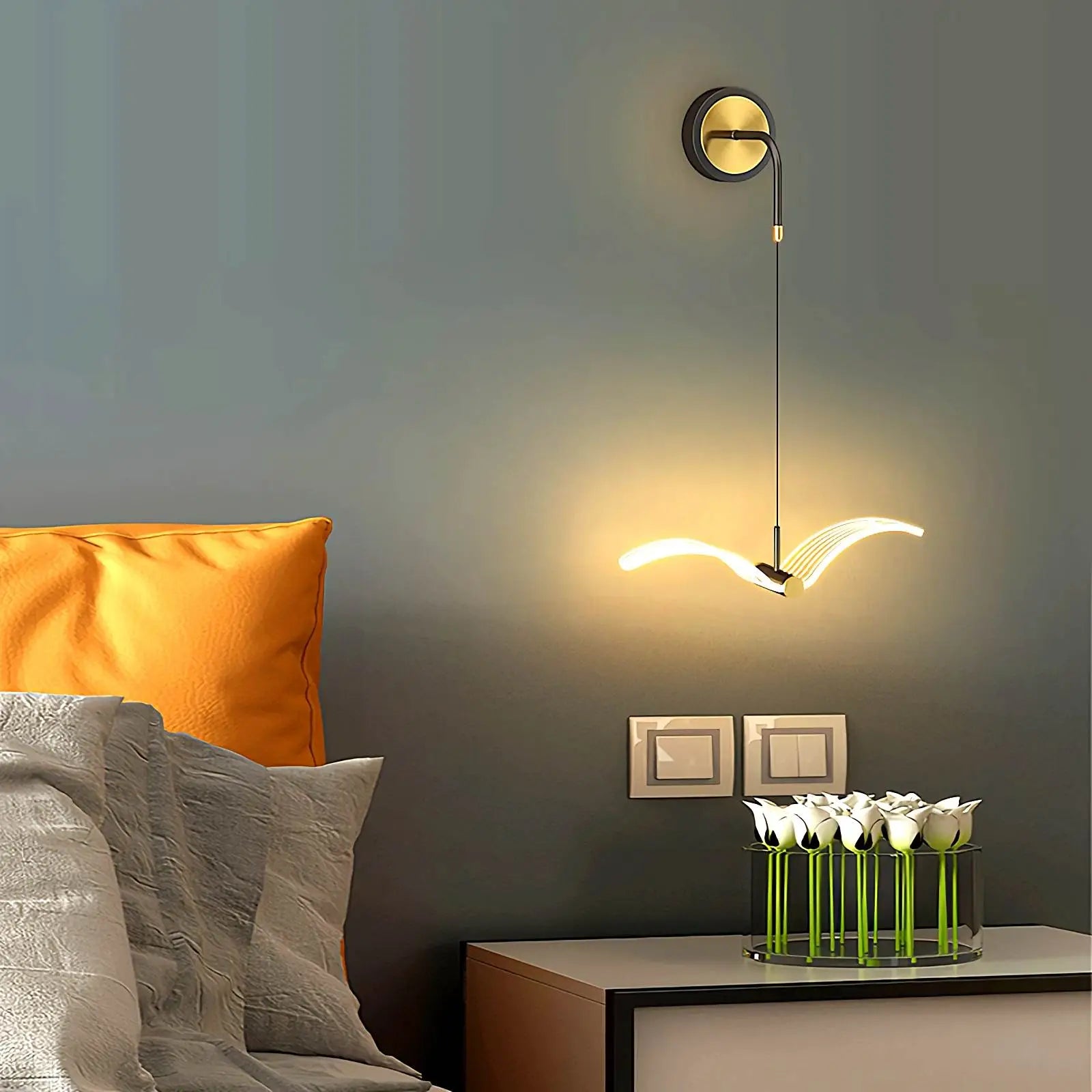 Milze Bird Wall Light