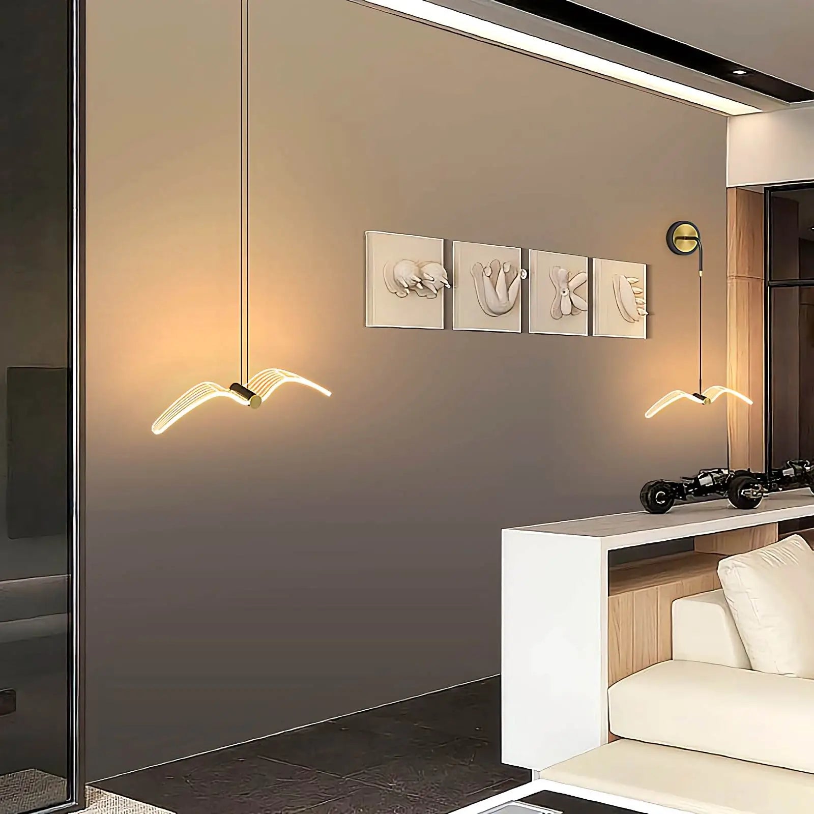 Milze Bird Wall Light