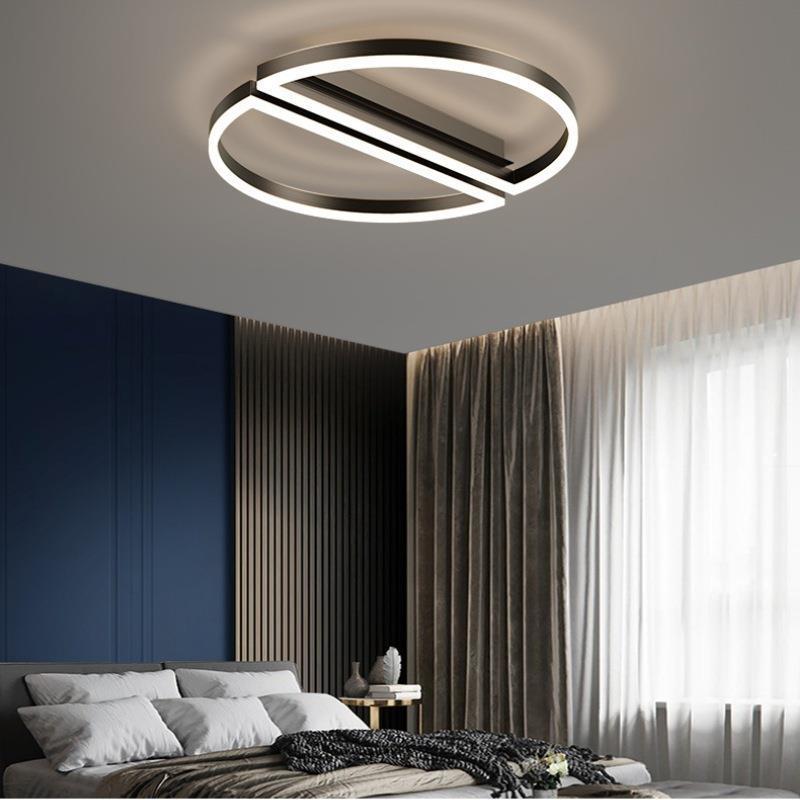 Zipler Double Half-Round Ceiling Light