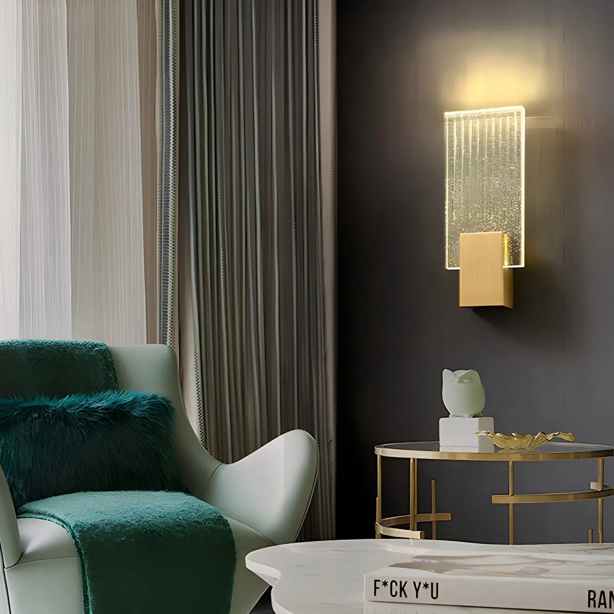 Virlen Crystal Wall Light