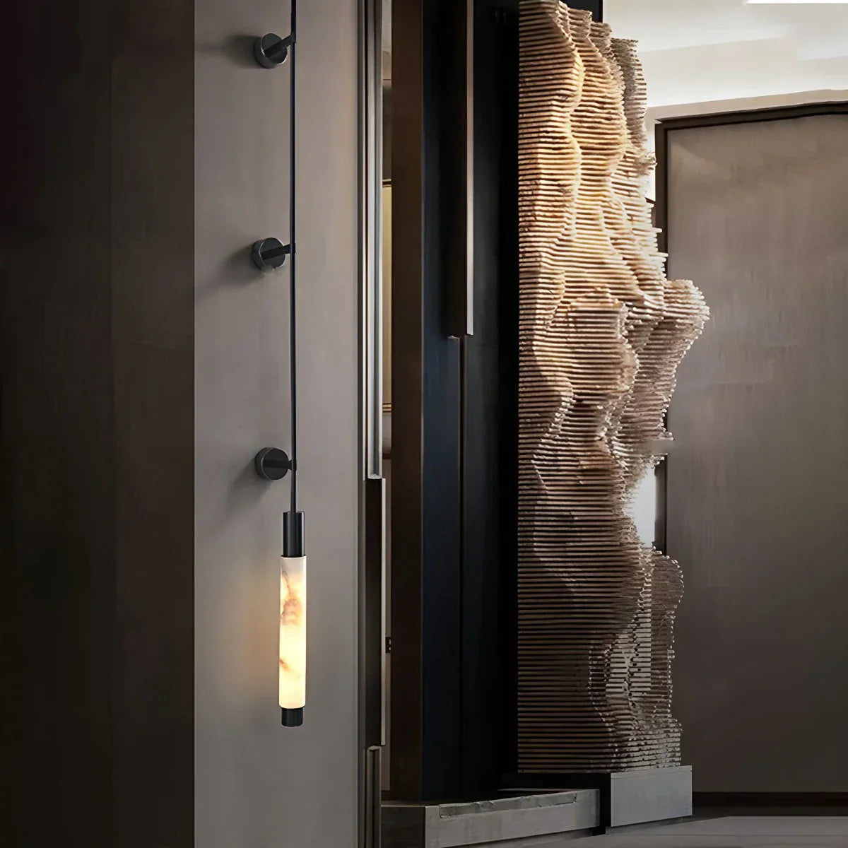 Soreli Alabaster Wall Light