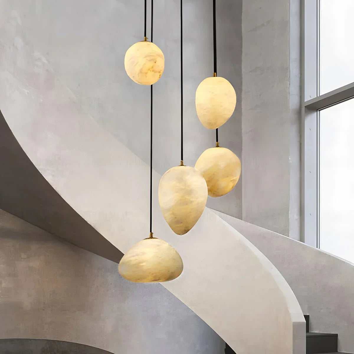 Vonaro River Pebble Pendant Light