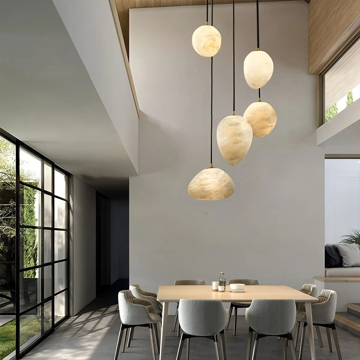Vonaro River Pebble Pendant Light
