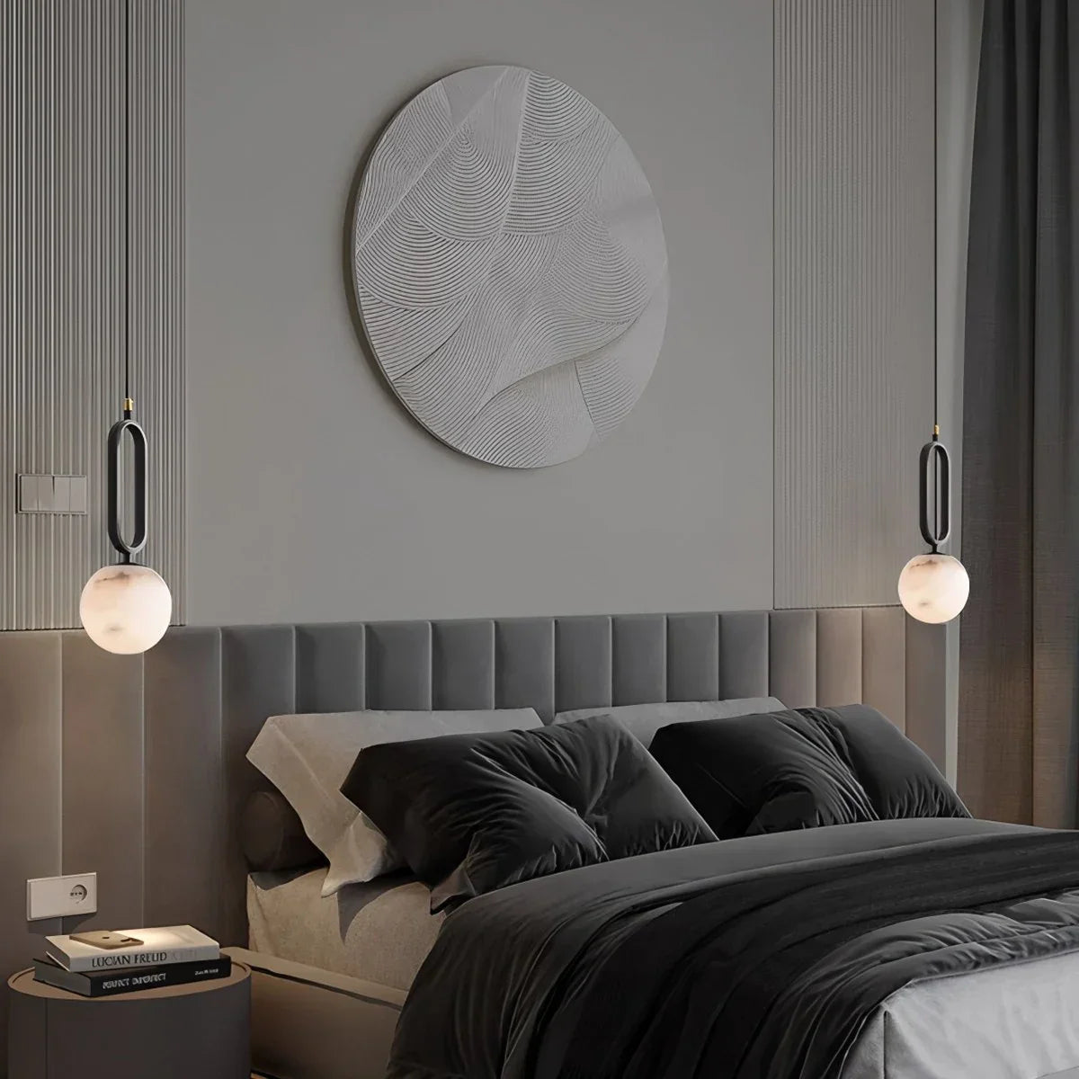 Zazelo Alabaster Pendant Light