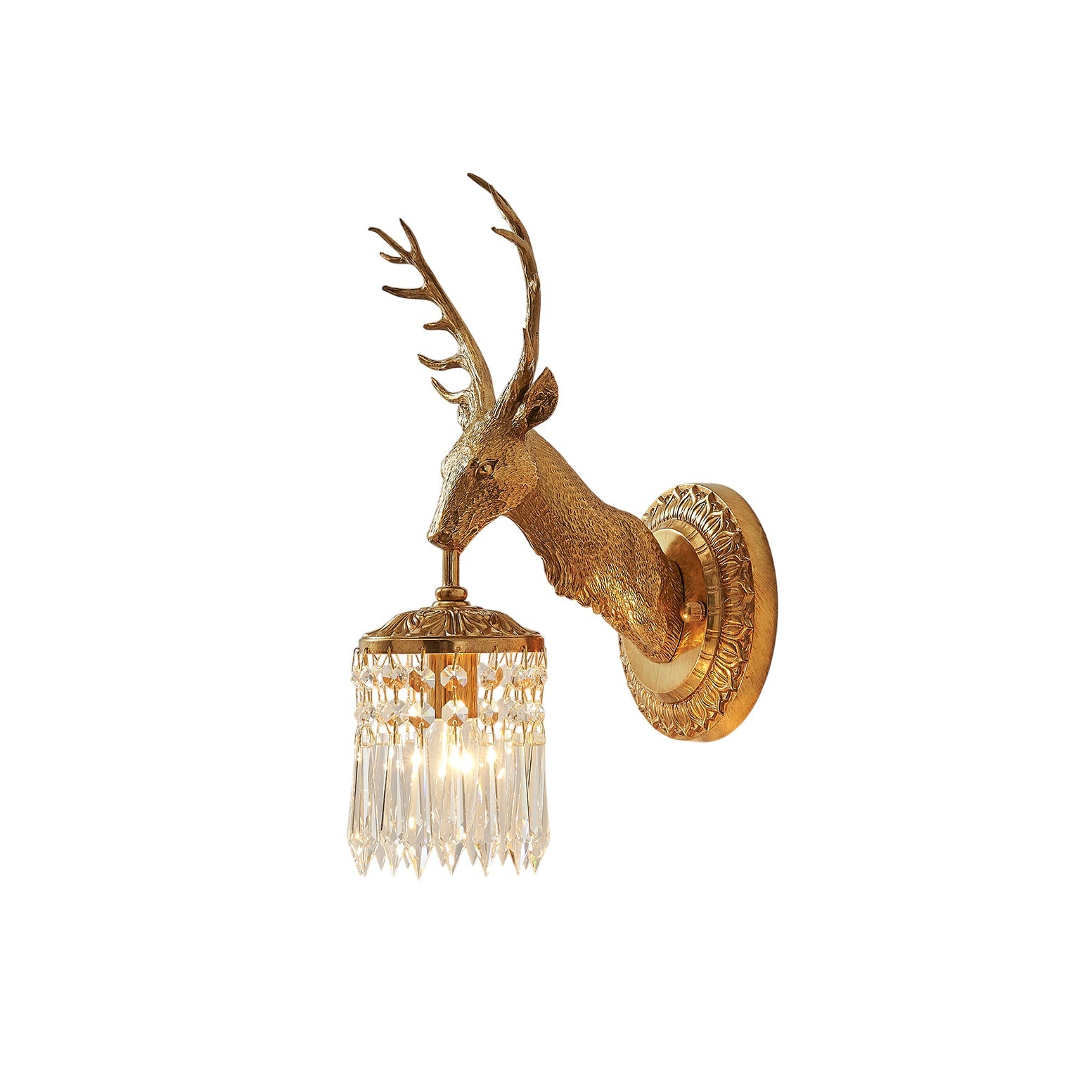 Ashve Stag Wall Light