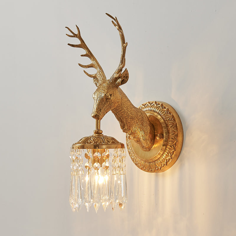 Ashve Stag Wall Light