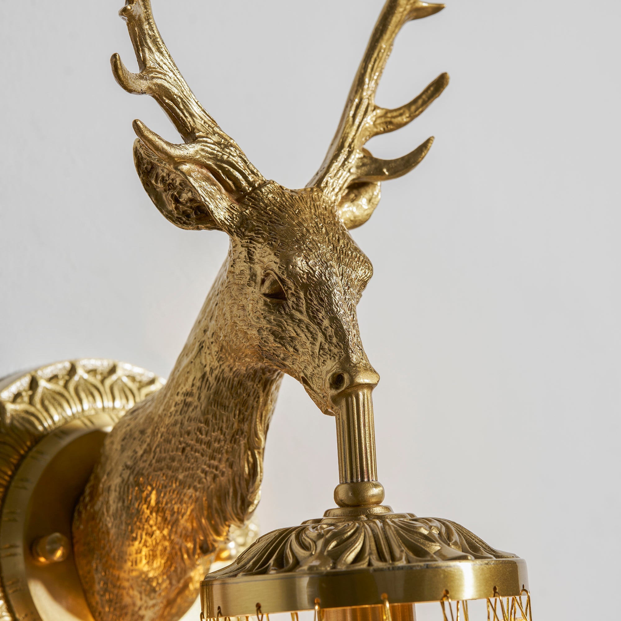 Ashve Stag Wall Light