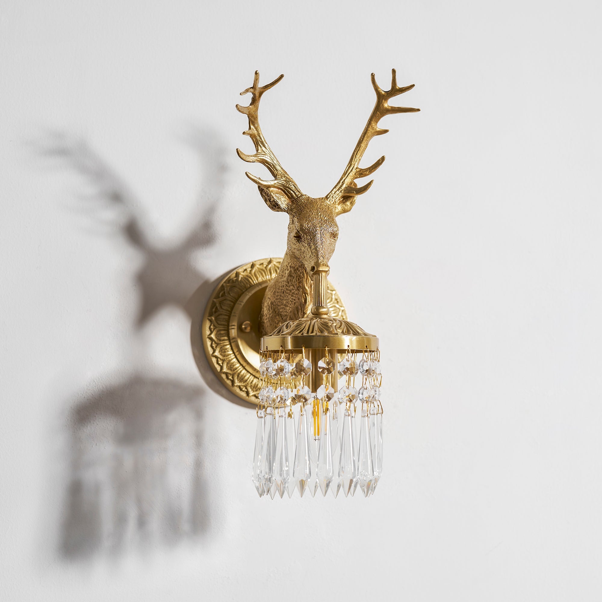 Ashve Stag Wall Light