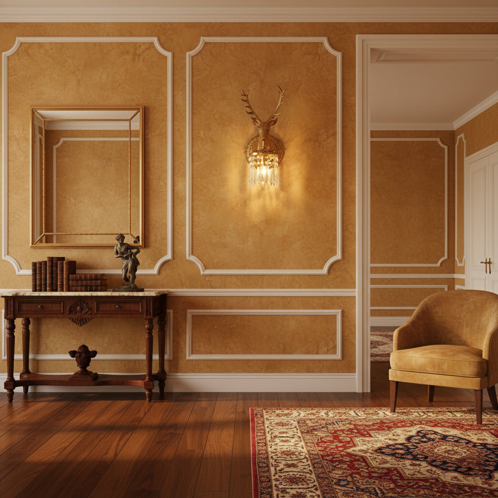 Ashve Stag Wall Light