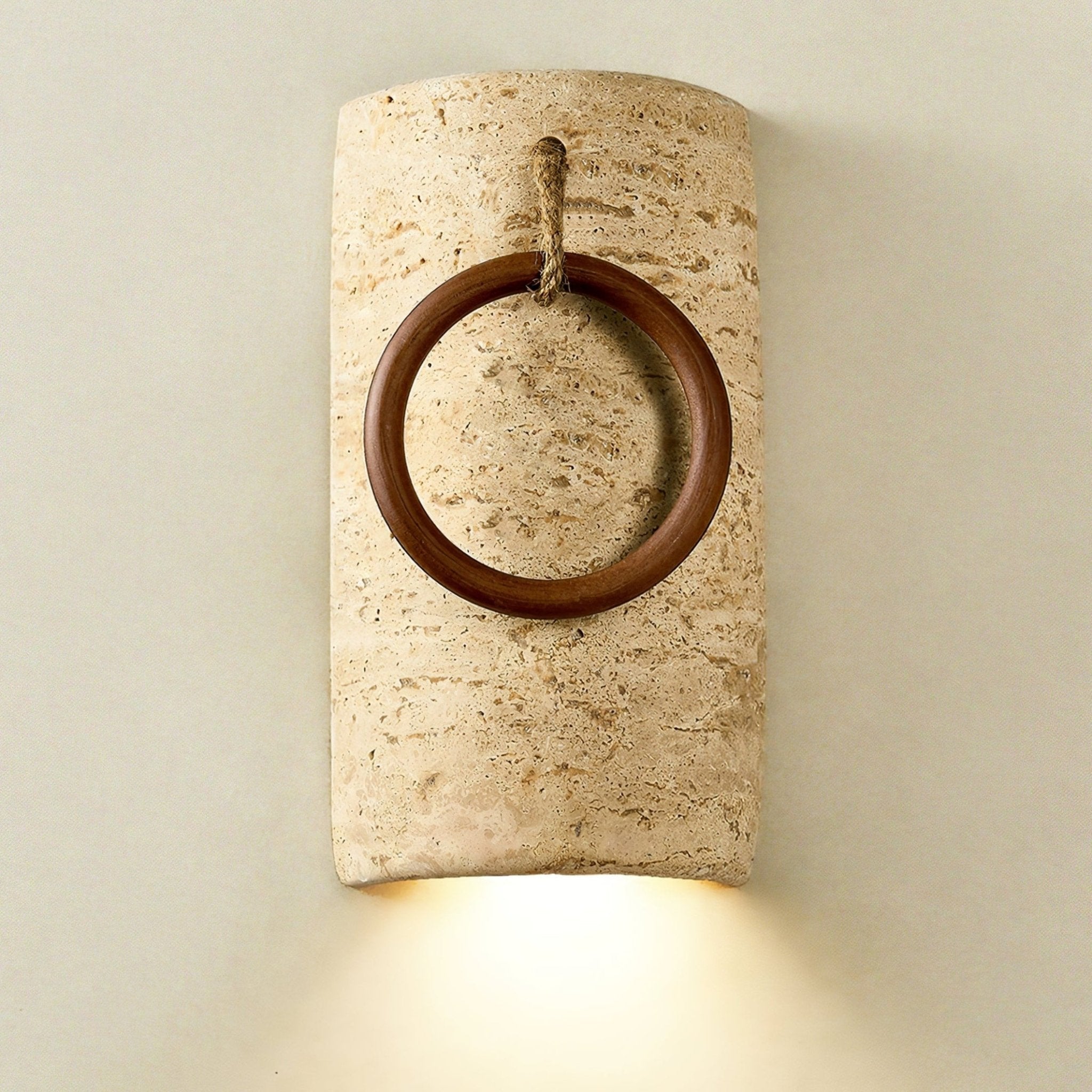 Monovi Natural Stone Wall Light