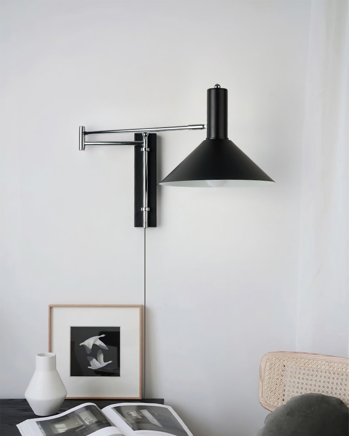 Silwellon Plug In Wall Light