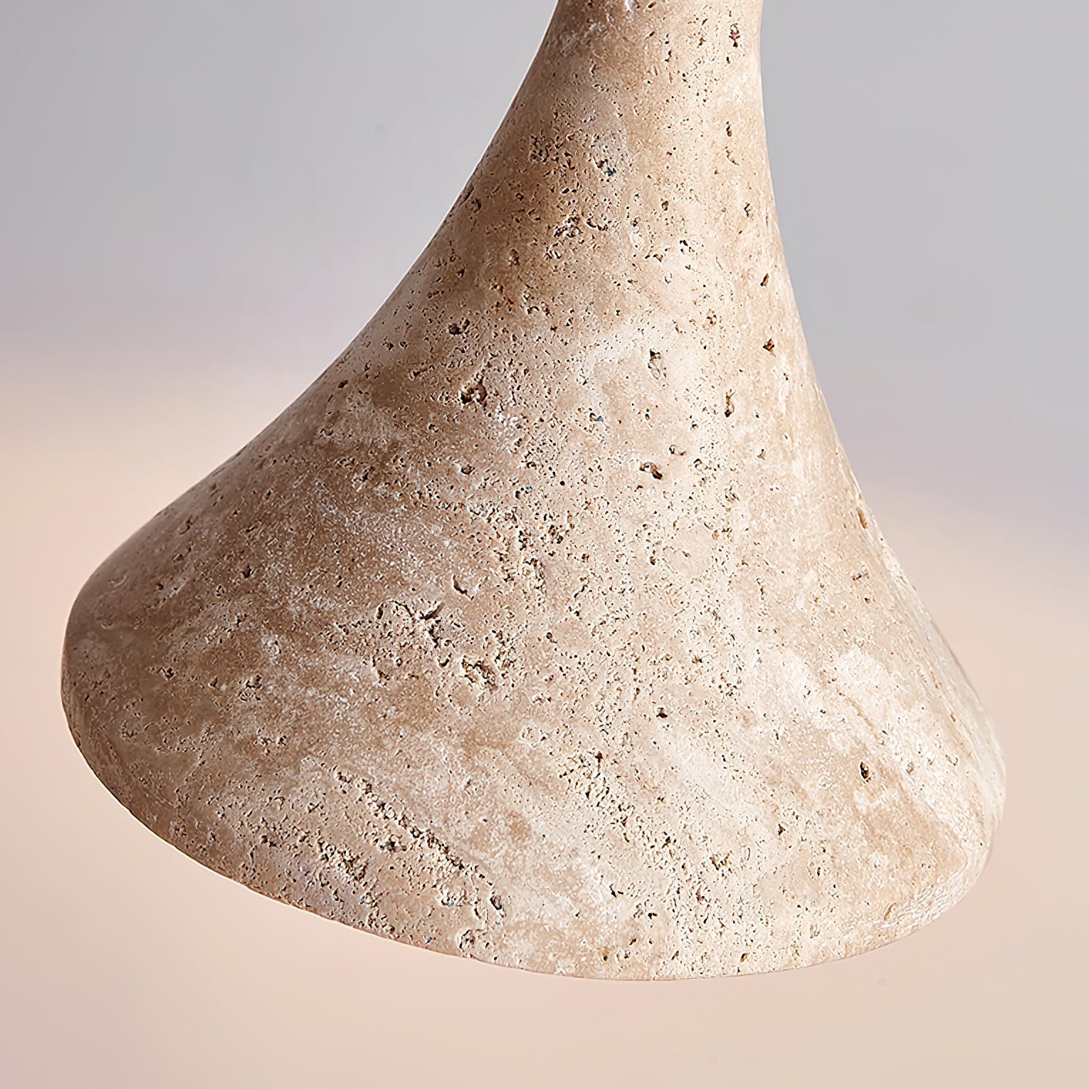 Lebomis Travertine Pendant Light